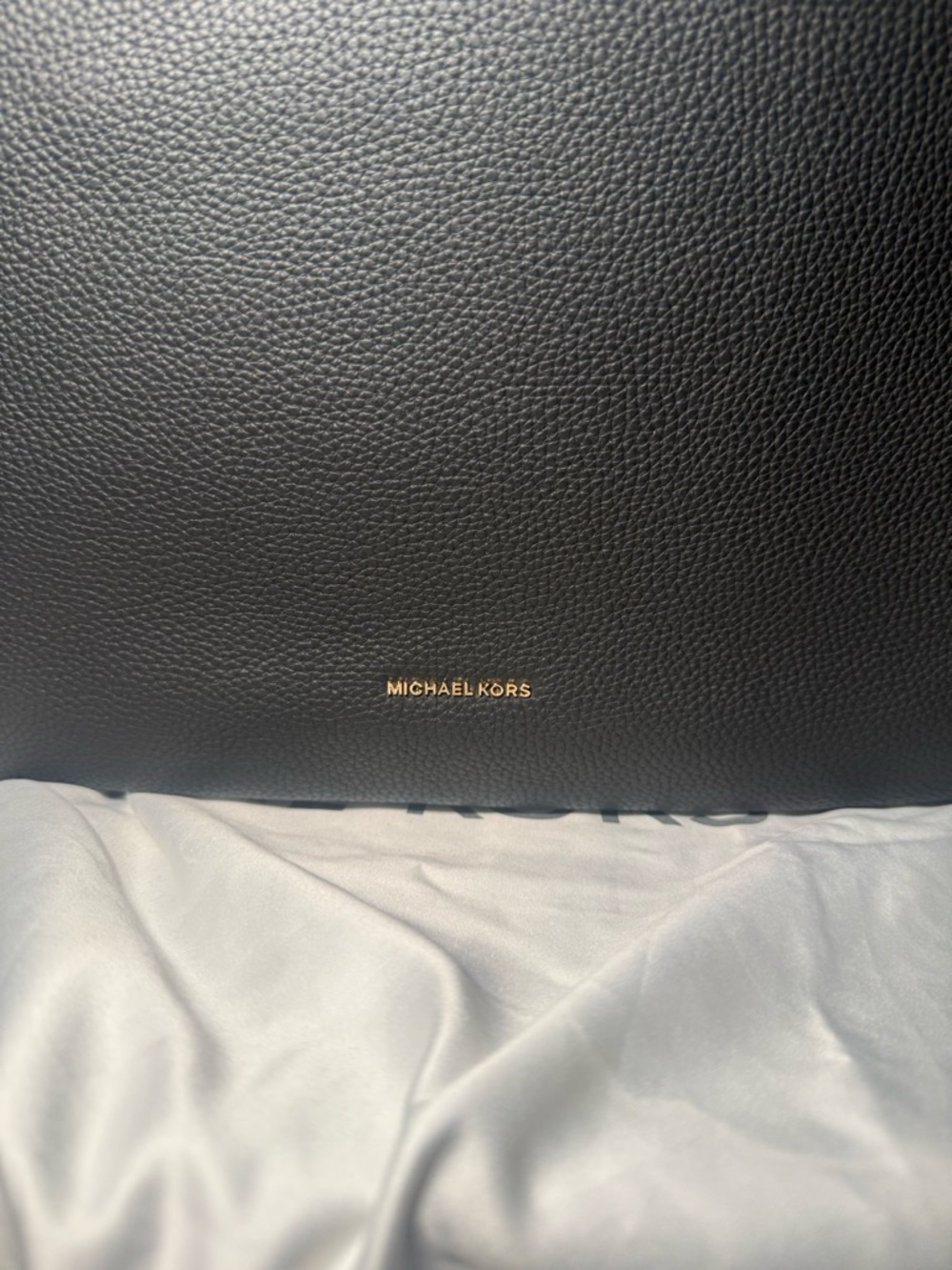 Michael Kors large Nolita Black Pebbled Leather Shoulder Hobo - Picture 5 of 16